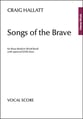 Songs of the Brave SATB Choral Score cover